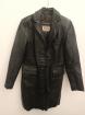 Veste femme en cuir noir arturo t38 - Miniature