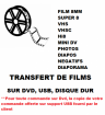 Transfert de films 8 et super 8, vhs, diapos, photos,... - Miniature