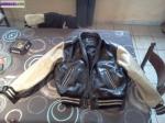 Blouson cuir teddy - Miniature