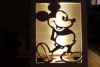 Lampe disney mickey en chantourné - Miniature