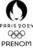 Sticker  flamme jo paris 2024 vinyle ou patch thermocollant... - Miniature