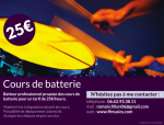 Cours de batterie et de chant - Miniature