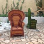 Fauteuils " rotin " - Miniature