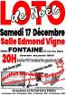 Loto de noël, samedi 17 décembre 2022, 20h salle edmond... - Miniature