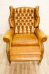 Fauteuil club englischer chesterfield vintage 1 - Miniature