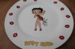 Assiette plate de collection betty boop - Miniature