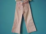 Pantalon okaidi 4 ans fille rose tbe - Miniature