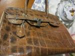 Sac birkin 35 alligator - Miniature