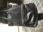 Sac à main xl lanvin cuir souple noir original - Miniature