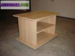 0143562515  tables  de  cheveyts   en  bois    - Miniature