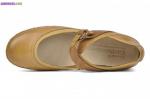 Ballerines en cuir timberland mary jane couleur camel - Miniature