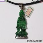 Pendentif quan am en jade certificat 10390409td - Miniature