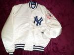 Blouson starter nba new york blanc xl - Miniature