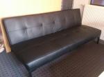 Banquette noire (105*190 cm) - Miniature