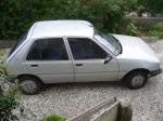 Peugeot 205 junior gris - Miniature