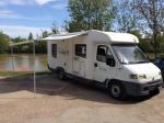 Camping car fiat ducato burstner 115 - Miniature