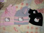 Ensembles bonnets + gants hello kitty neuf - Miniature