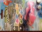 Robo fish neuf -rose 4 couleurs - 4 piles incluses - Miniature