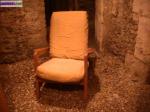 Fauteuil en bois - Miniature