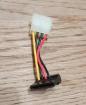 Adaptateur alimentation sata coudé vers molex - Miniature